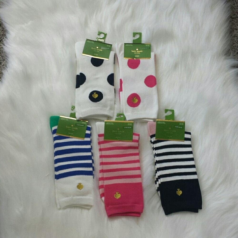 5 Socks Kate Spade